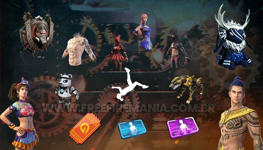 Itens da Loja da Shani Free Fire Abril