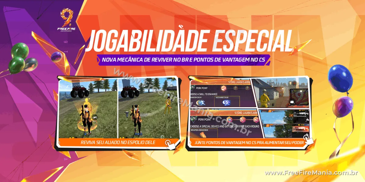Jogabilidade especial