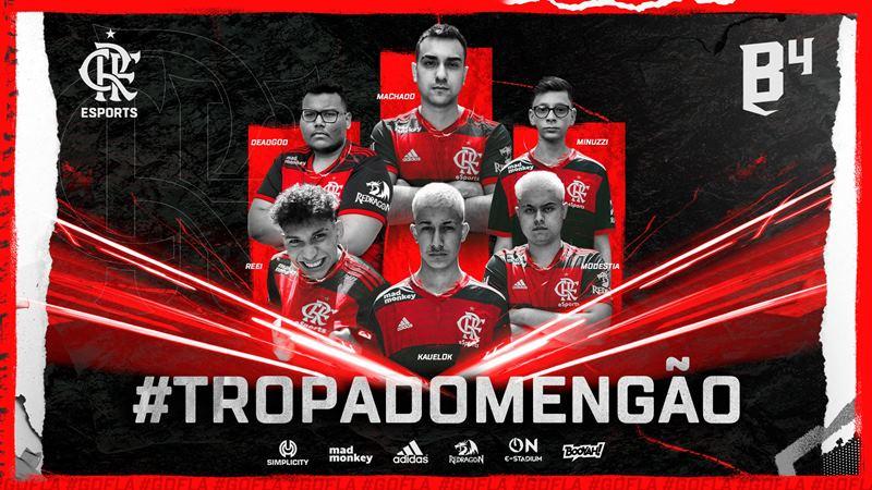Jogadores Flamengo Free Fire