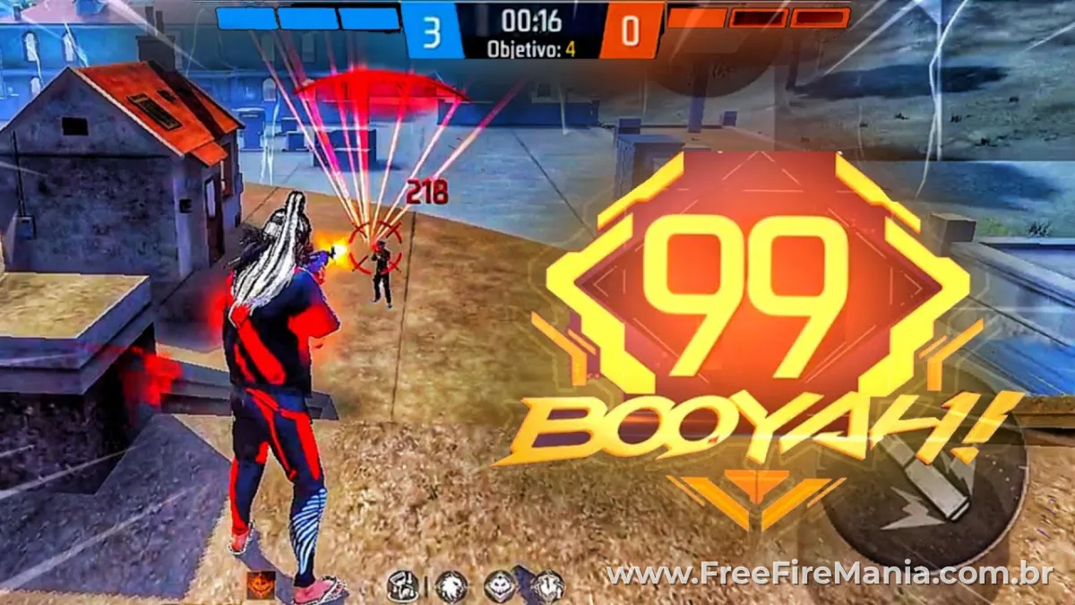 Tela do Contra Squad (CS) no Free Fire