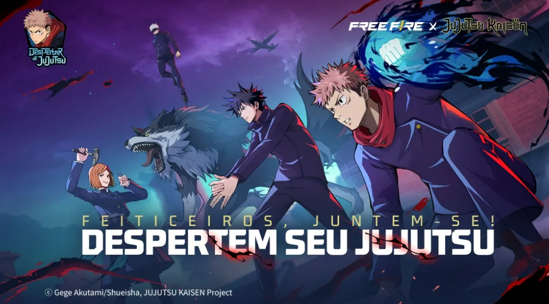 Evento Jujutsu Kaisen no Free Fire