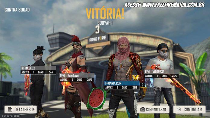 Keffiyeh Vermelho Free Fire