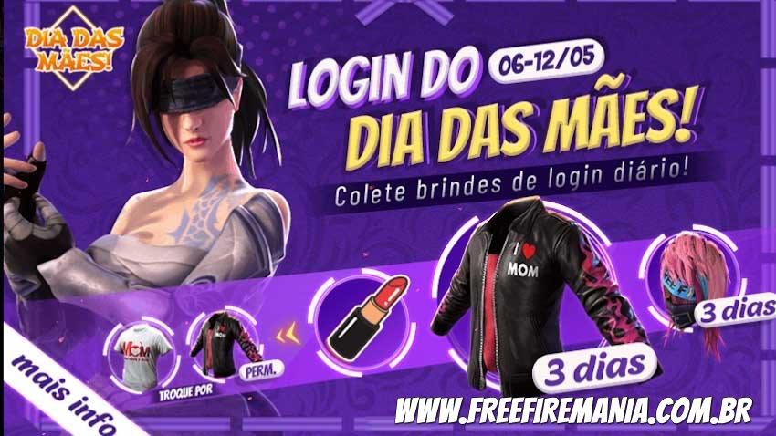 dia das mães free fire 2020