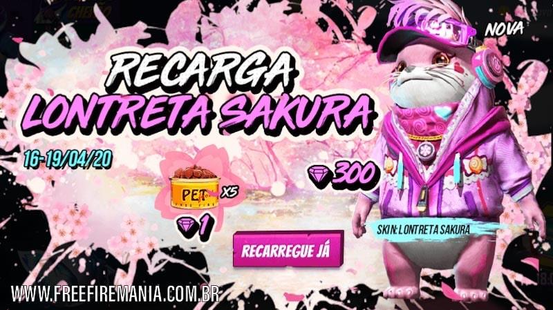 Lontreta Skin Sakura Free Fire