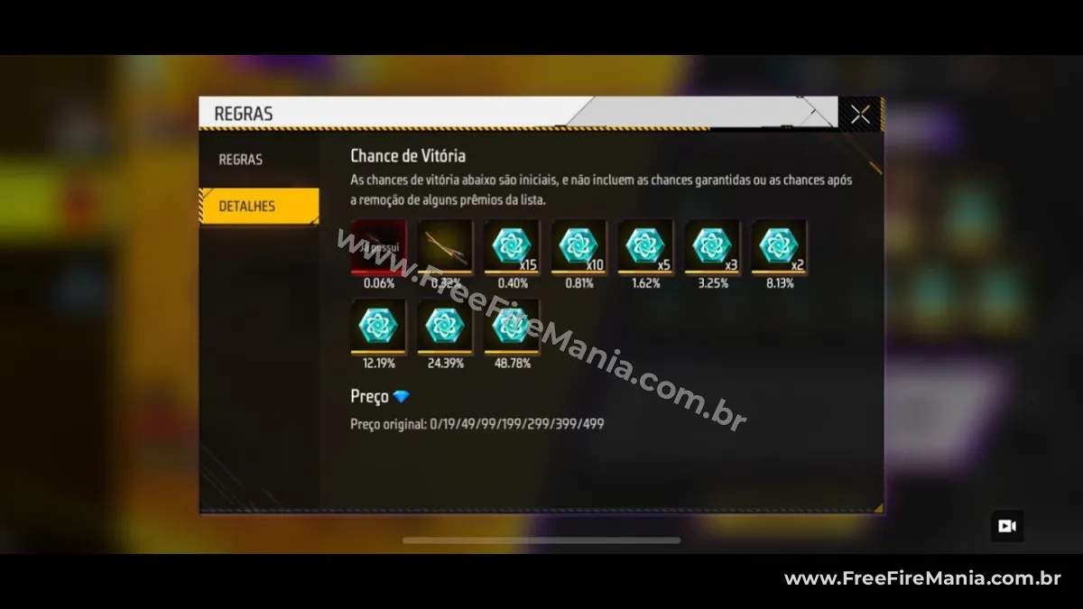 Loot Boxes no Free Fire