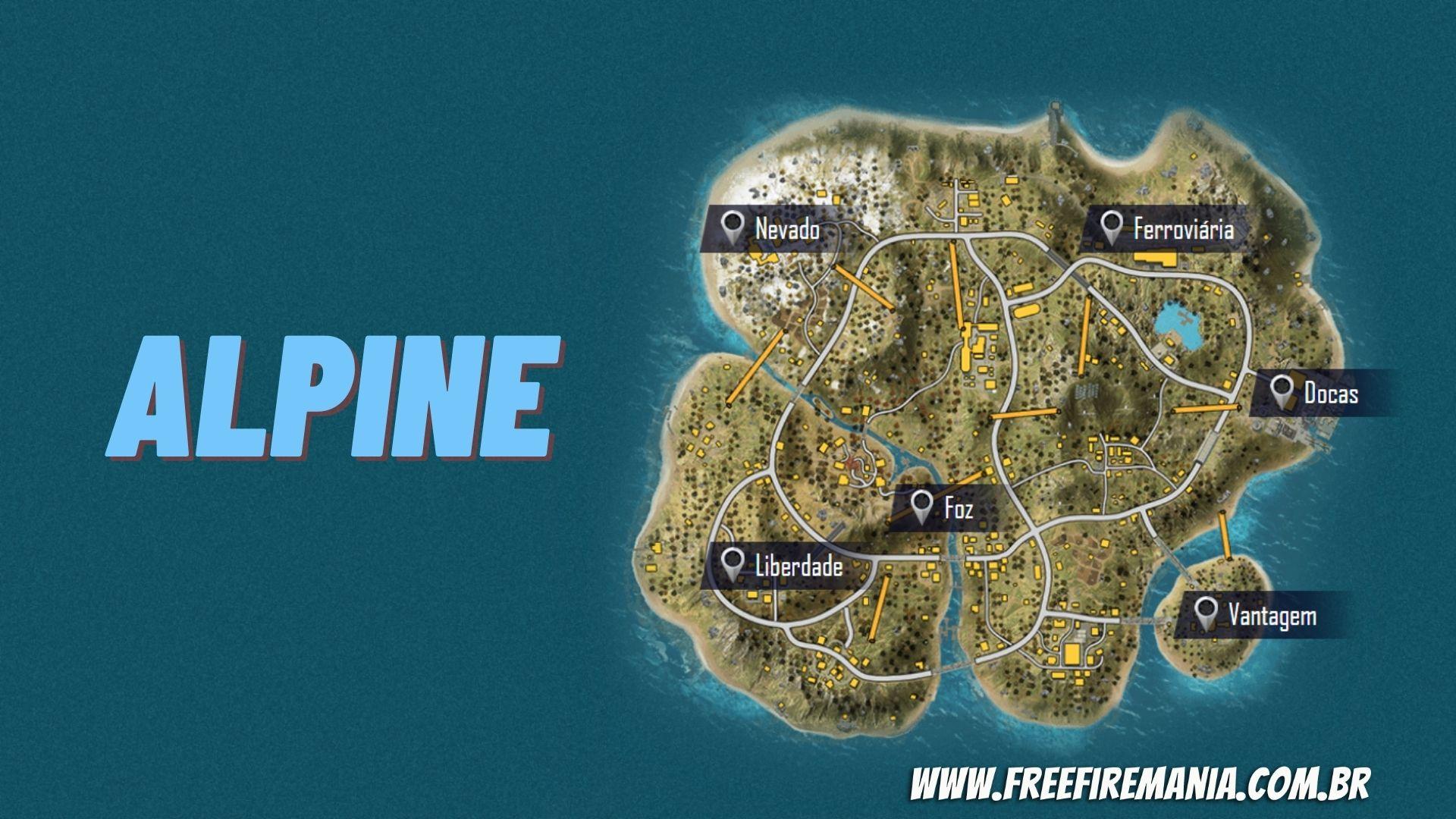 Mapa Alpine Free Fire