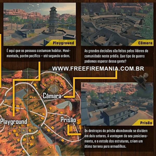 mapa kalahari nordeste free fire