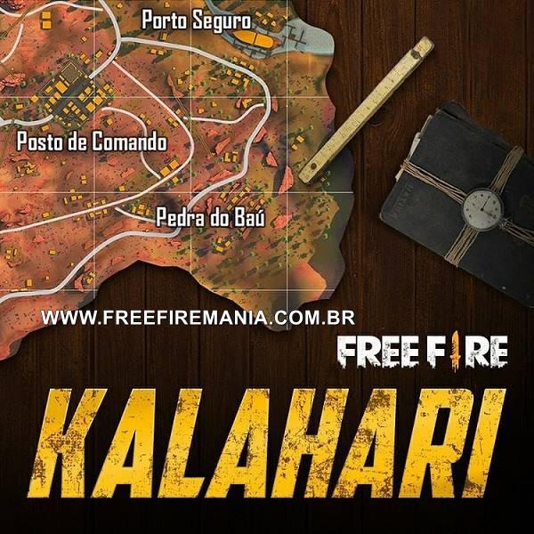 mapa kalahari sudeste free fire