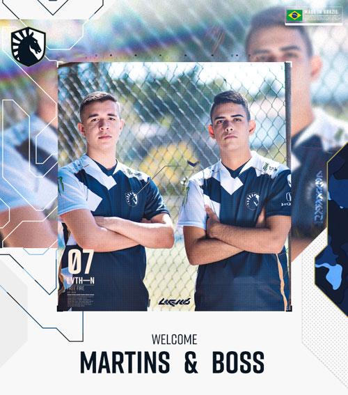 Martins e Boss Team Liquid