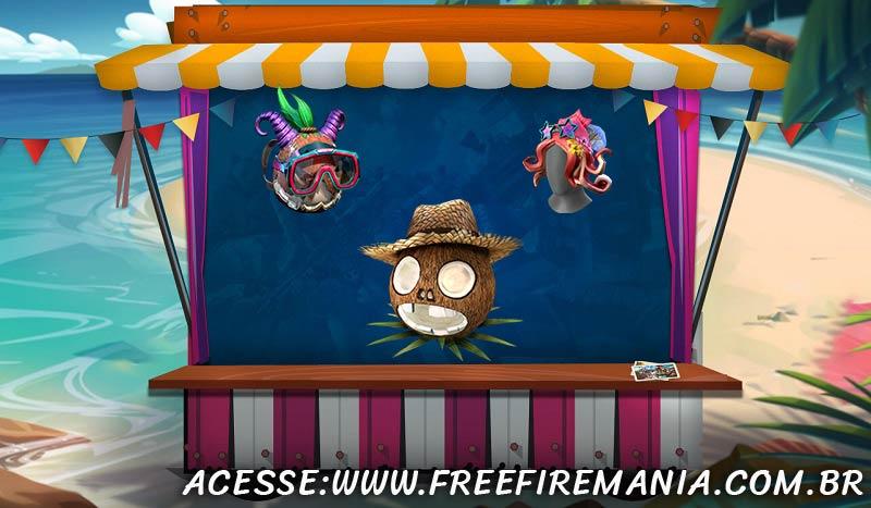 mochila cocada e chapéu polvo