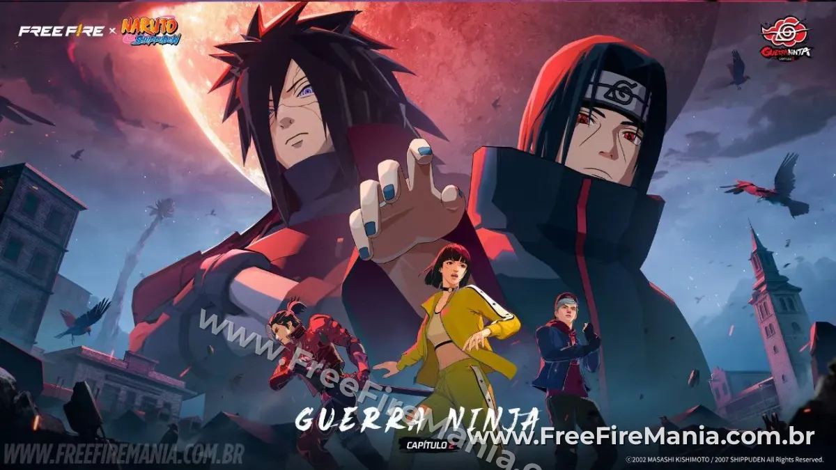 Free Fire x Naruto