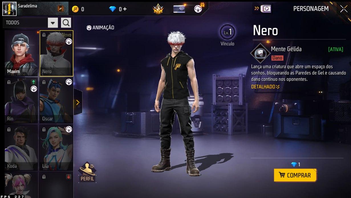 Nero Free Fire