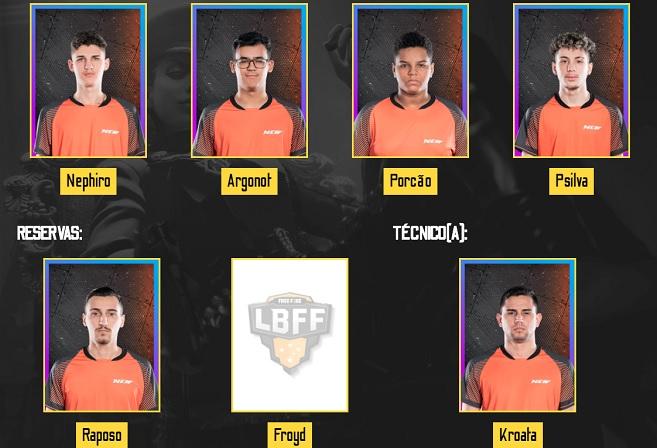 New X Gaming Free Fire LBFF