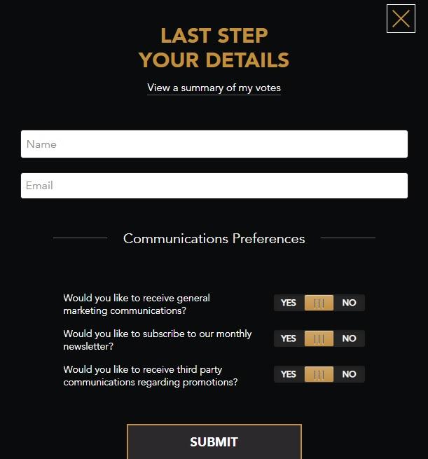 Votando no Nobru para atleta do ano 2020