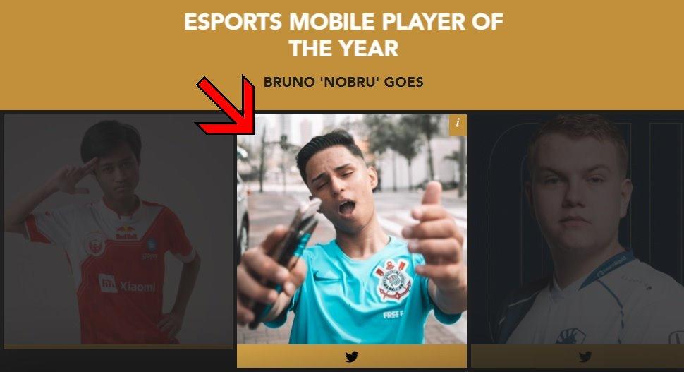 votação nobru pro player do ano