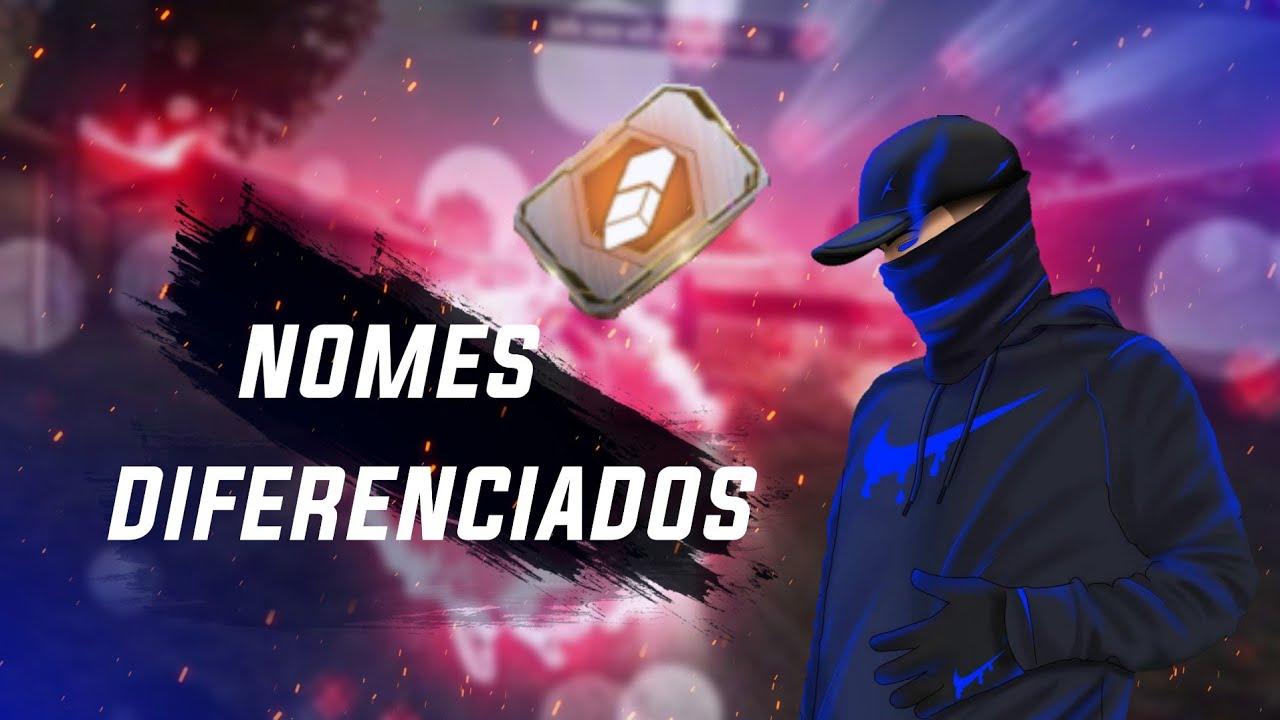 Top nomes masculinos para o Free Fire