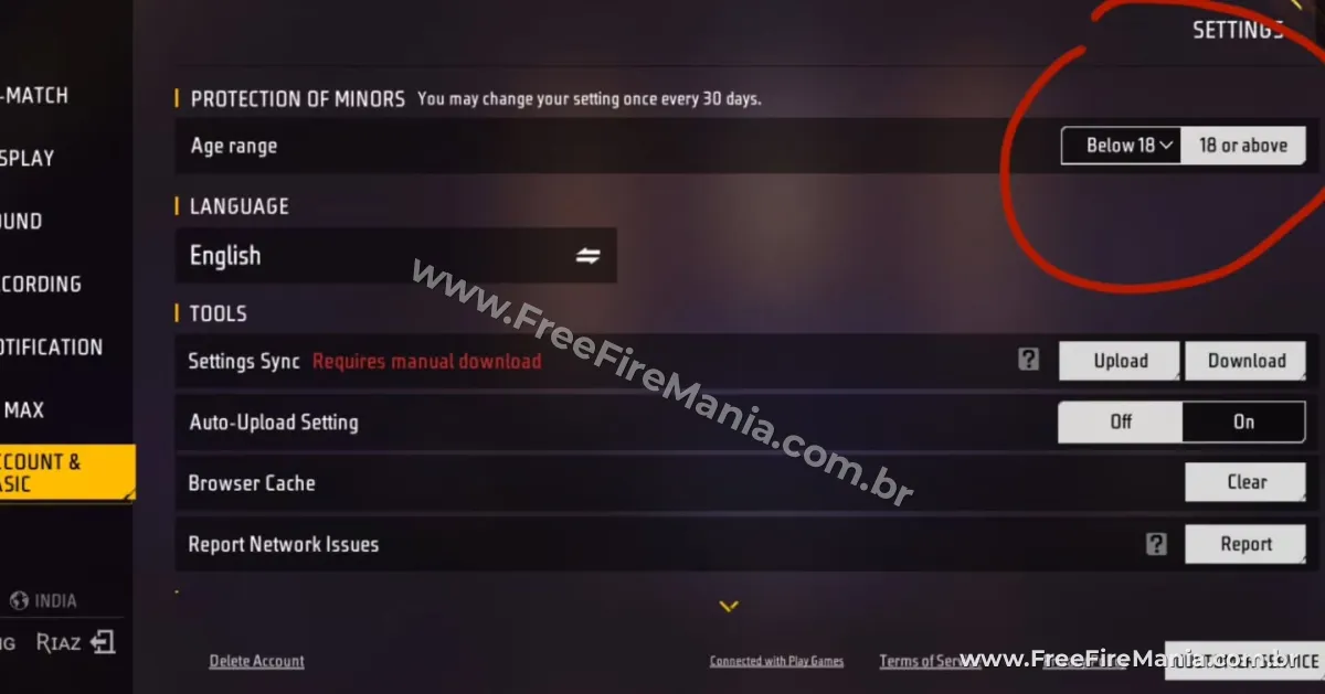 Novas medidas de segurança no Free Fire India