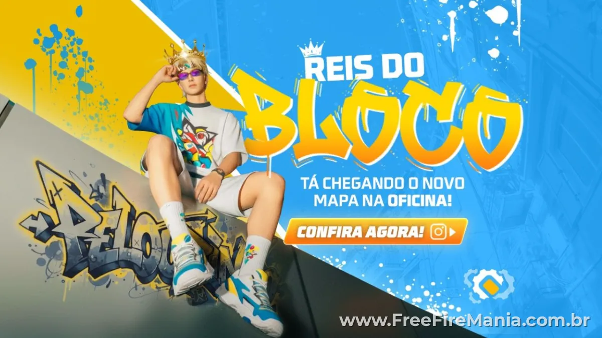 Novo Mapa Pelourinho chega ao Free Fire