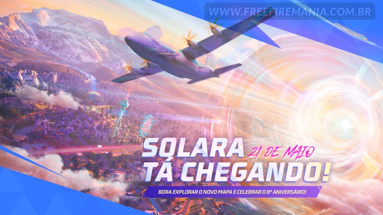 Novo mapa Solara é a atração da atualização Free Fire em maio 2025