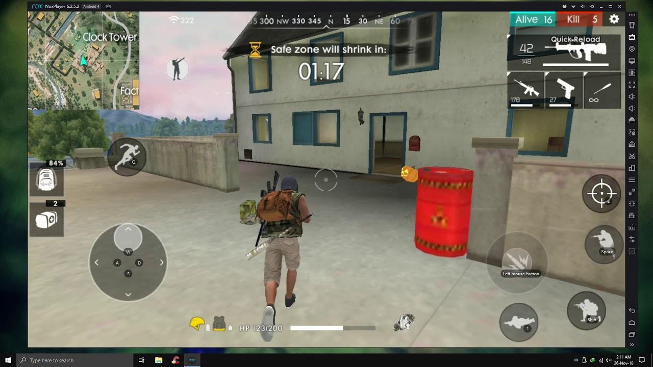 Jogar Garena Free Fire no PC com NoxPlayer