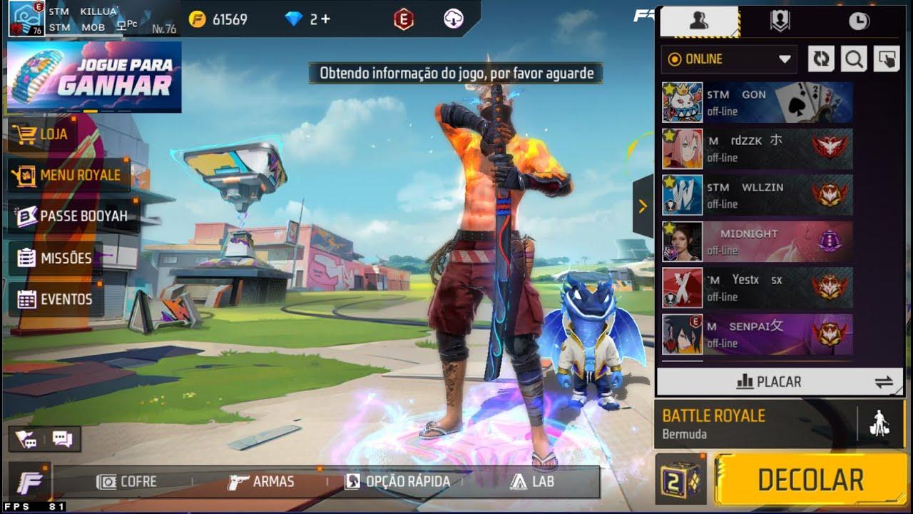 Servidor Garena Free Fire