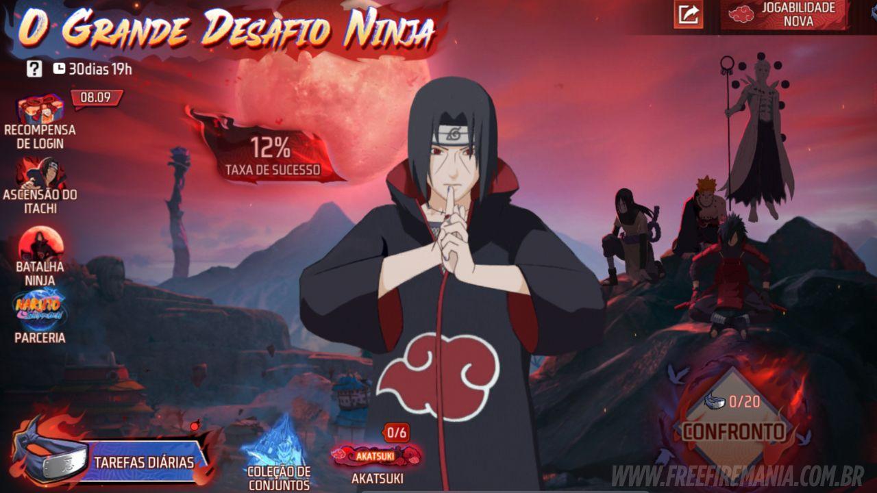 Orochimaru grátis no Free Fire