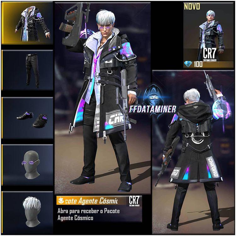 Pacote Agente Cósmico Free Fire