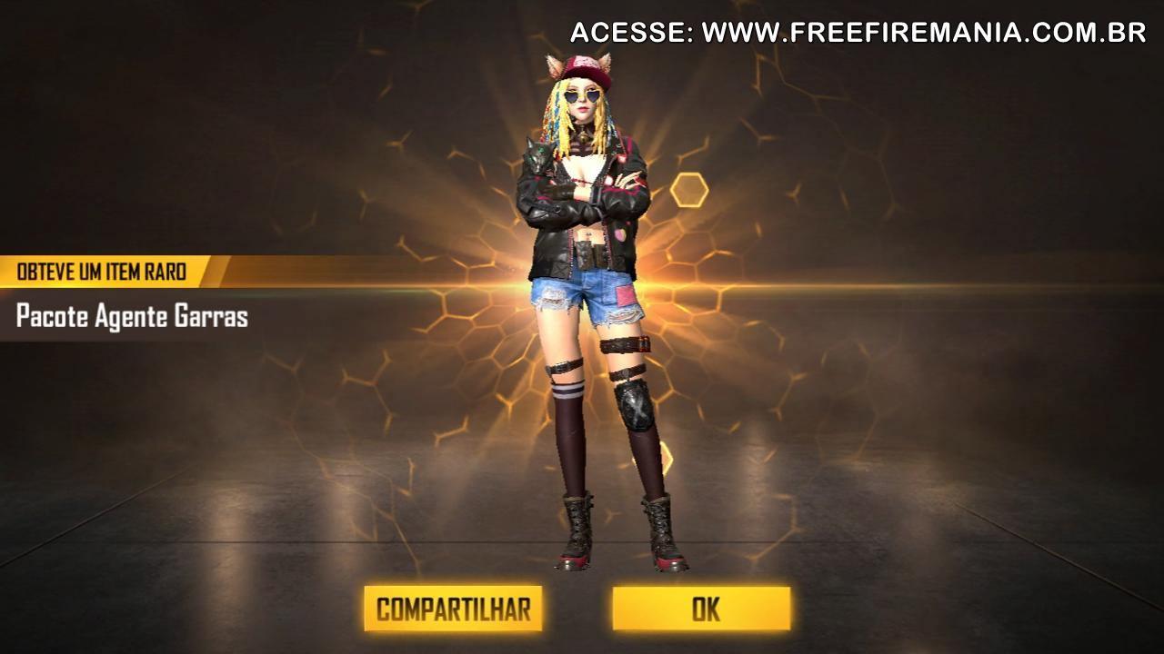 Códigos do Passe de Elite Agentes Selvagens no Free fire