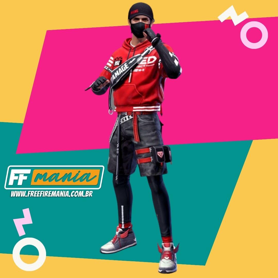 Pacote Coração Urbano Free Fire