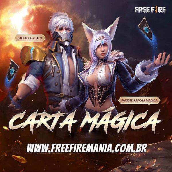 pacote grifin e raposa mágica no free fire