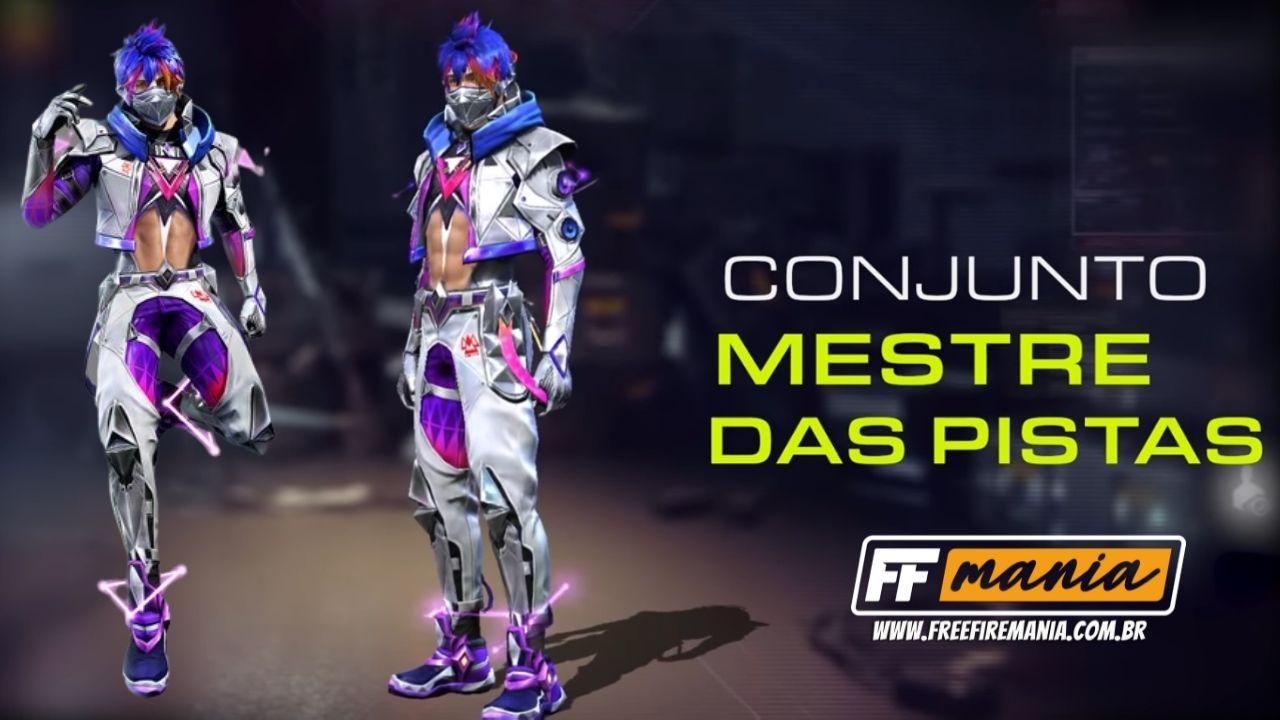 pacote mestre das pistas no Free Fire