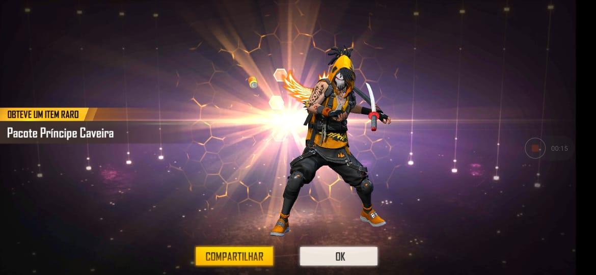 CODIGUIN do Pacote Príncipe Caveira