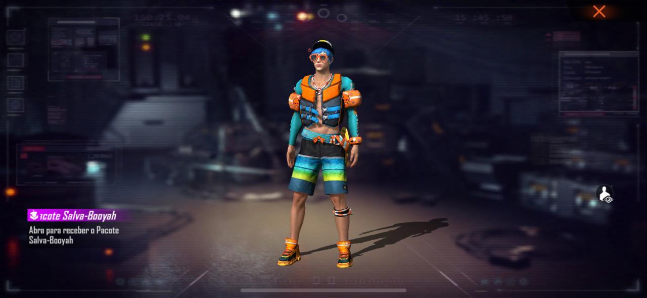 Pacote Salva BOOYAH Free Fire (FF)