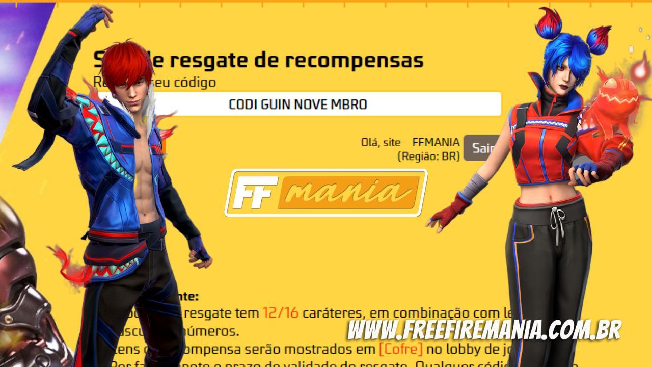 Lista de Códigos Free Fire: CODIGUIN FF ativos 03 de Setembro