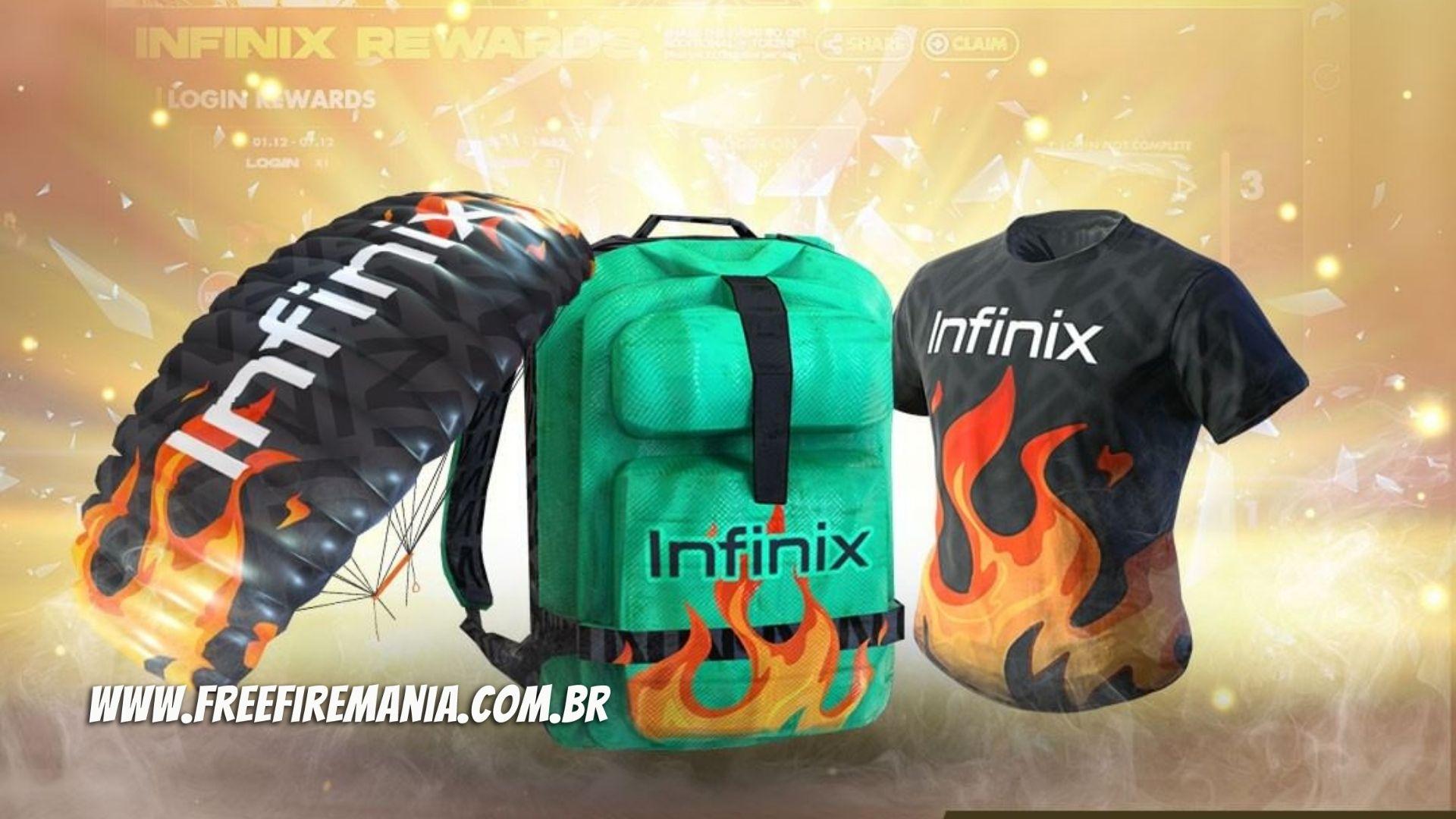 Codiguinho Infinix Free Fire - Free Fire - Outros - GGMAX