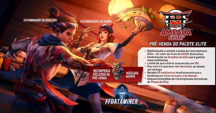 Pré venda Passe de Elite Agosto 2020