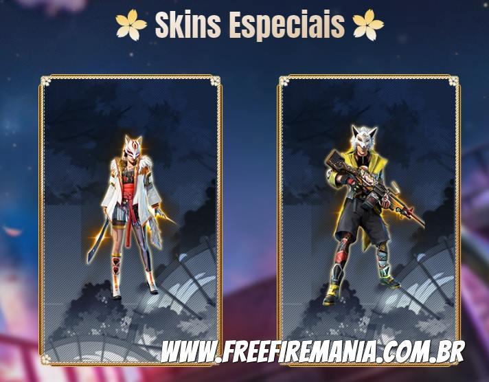 skins do passe de elite de junho free fire