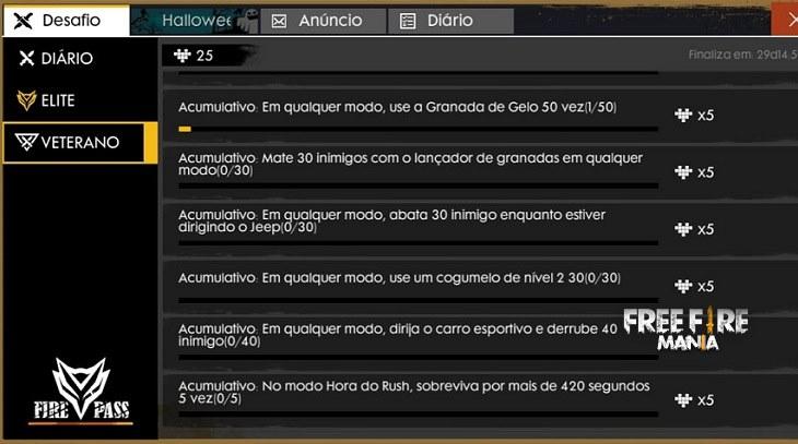 passe de elite missao português