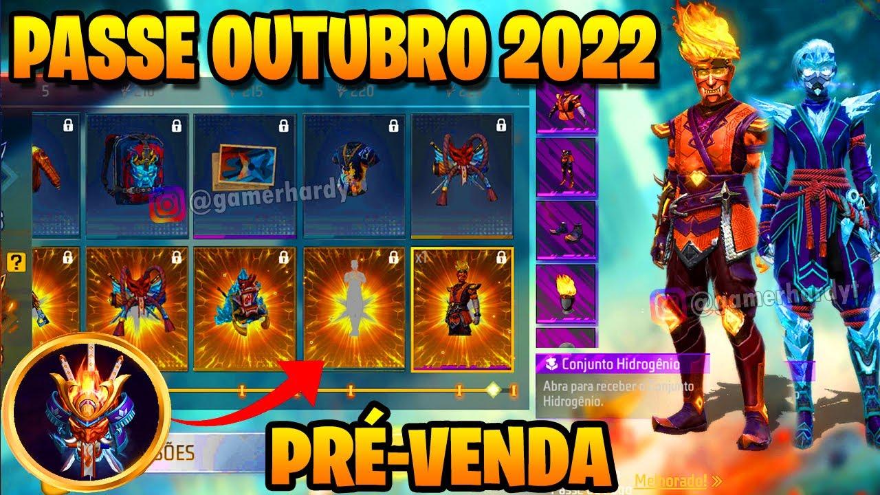 Free Fire  Itens do Passe Booyah de outubro revelados; Confira!