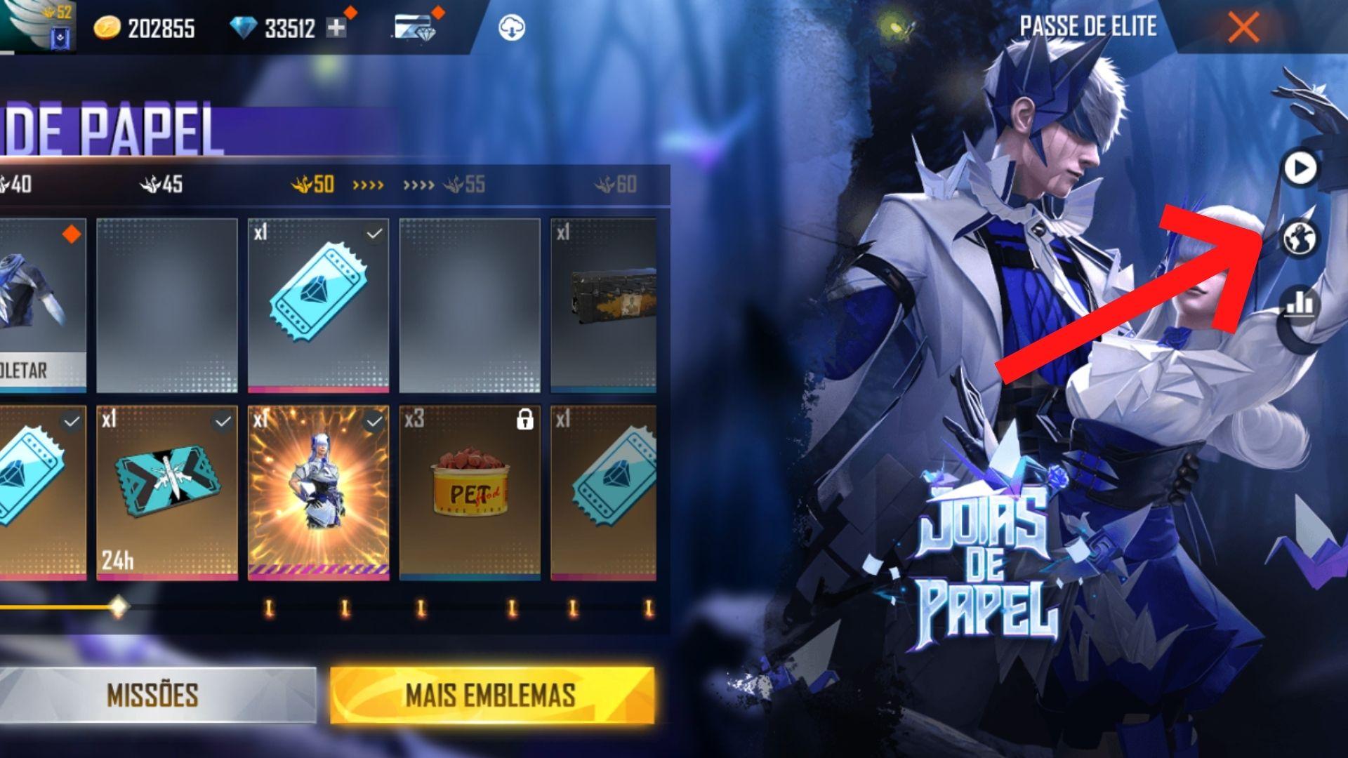 Garena Free Fire - Siga a Loja Oficial FF na Shopee e tenha a chance de  ganhar tickets para o Diamante Royale no jogo! Se liga como participar: 💎  Siga a Loja