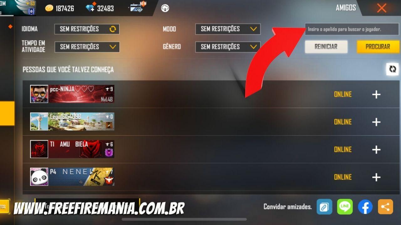 O que é o ID do Free Fire e como encontrá-lo