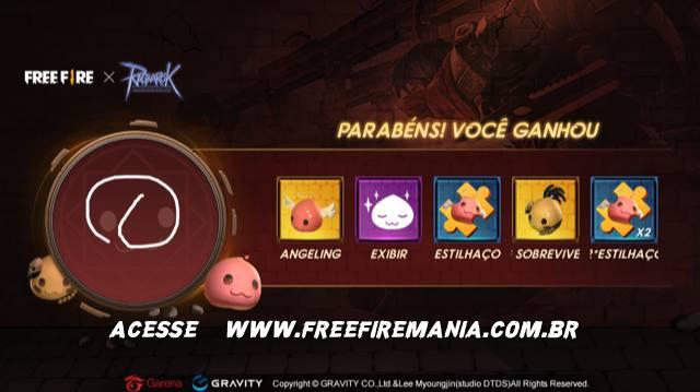 pet poring desenhe free fire itens