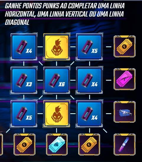 tabuleiro jogo da velha punk squad