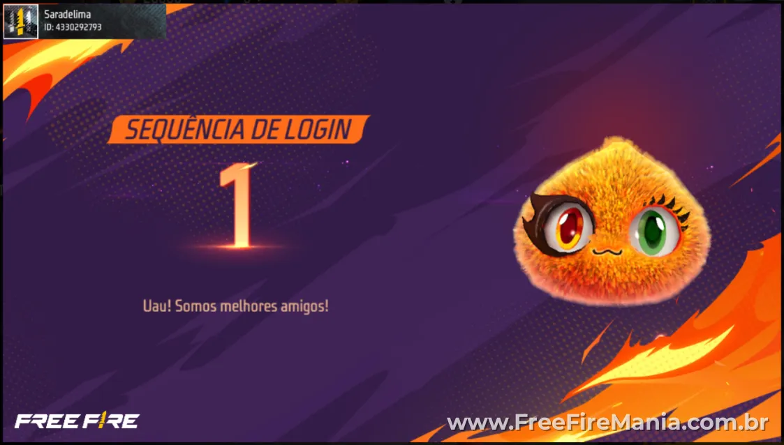 Novo Mascte Pyro no Free Fire