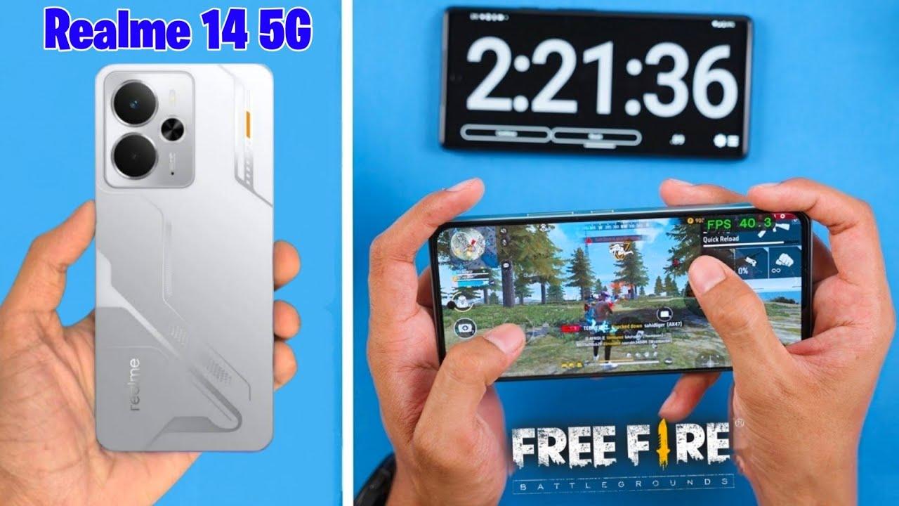 Realme 14 5G é o celular oficial do Free Fire