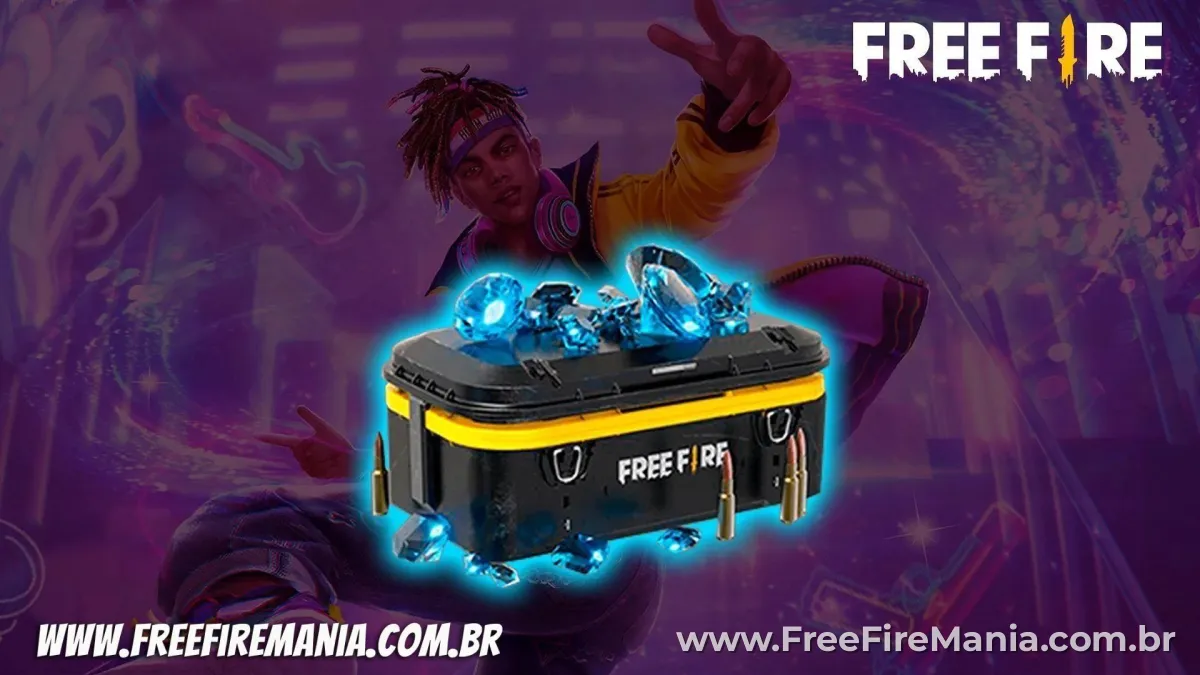 Diamantes s&atilde;o a principal moeda do Free Fire