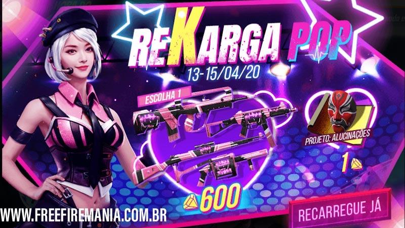 recarga incubadora alucinações free fire