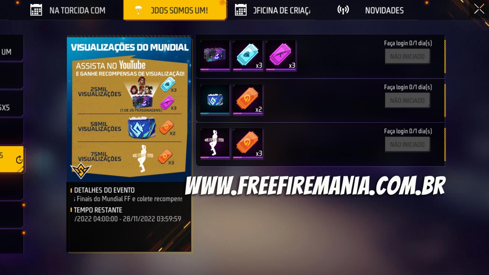 MUNDIAL DE FREE FIRE: EXPLICANDO O FORMATO