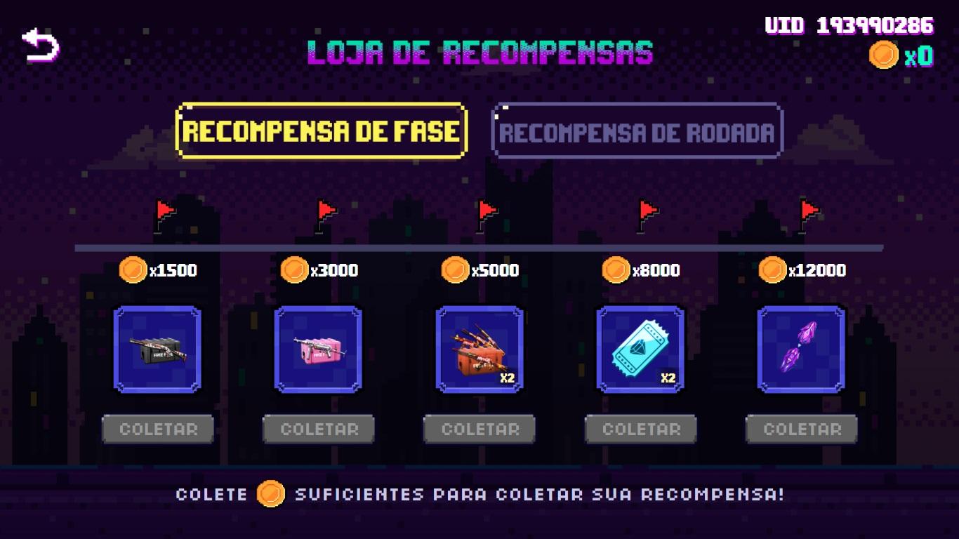 Recompensa a Pula Moco en Free Fire