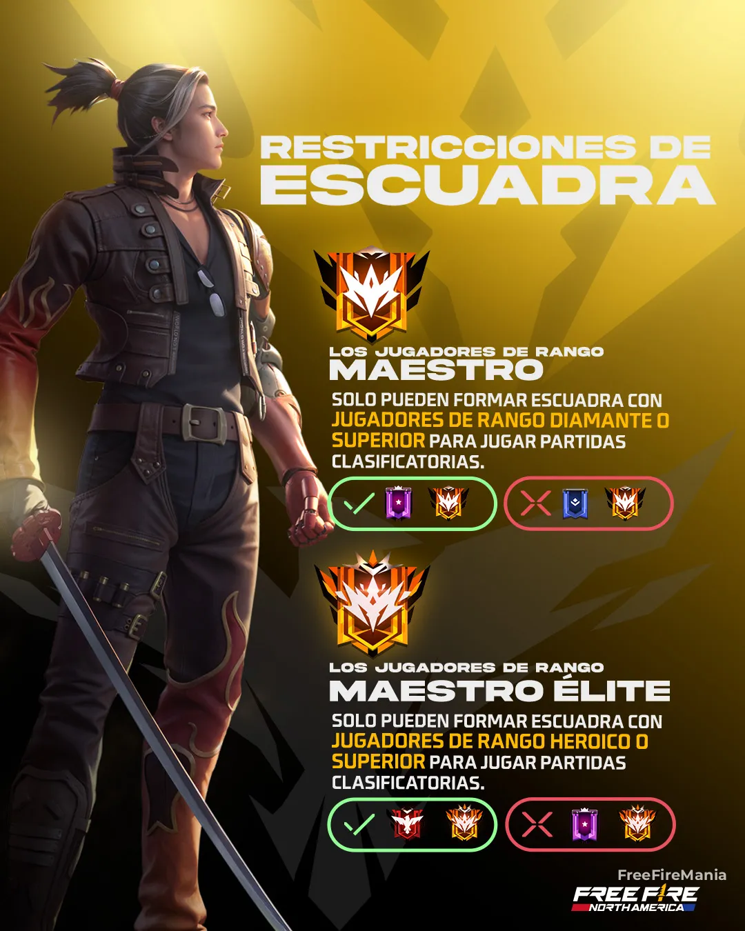 Garena reformula regras do Contra Squad no Free Fire